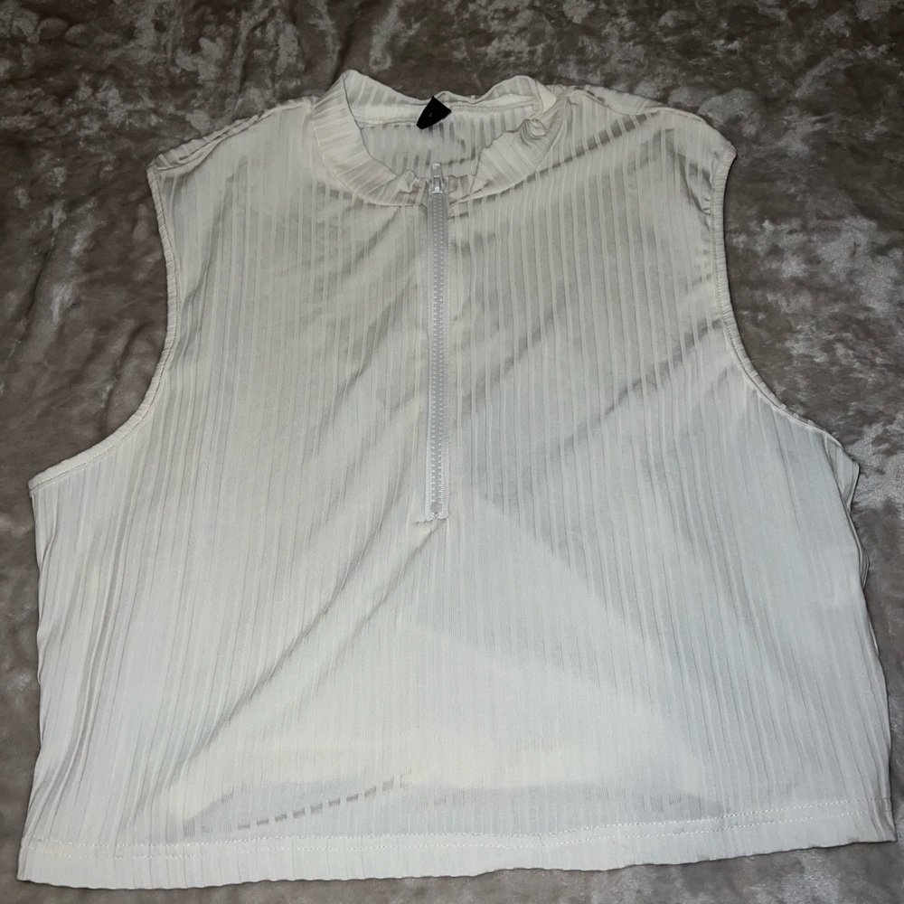White Tank Top